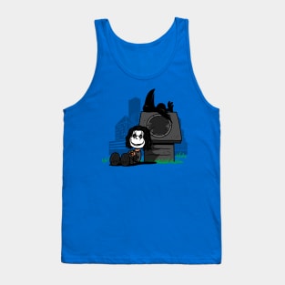 Cute Funny Brandon Lee Cult 90's Movie Cartoon Parody Tank Top